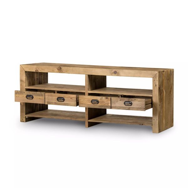 Product Image 6 for Mariposa Media Console Rustic Natural from Four Hands
