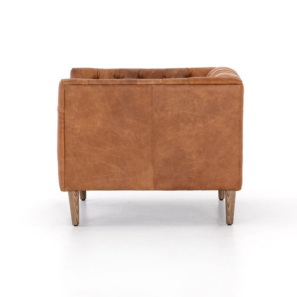 Williams Leather Chair - Washed Camel image 4