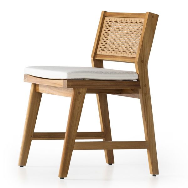 Merit Outdoor Dining Chair With Cushion image 3