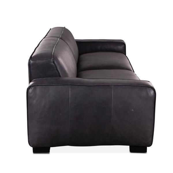 Product Image 1 for Portlando Vintage Black Leather Sofa from World Interiors