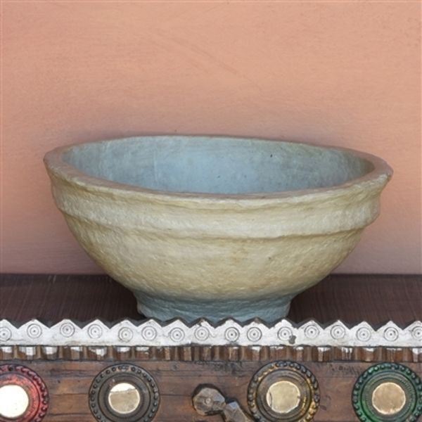 Large Paper Mache Bowl image 4