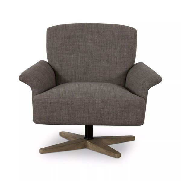 Product Image 6 for Zumi Swivel Chair Highland Charcoal from Four Hands
