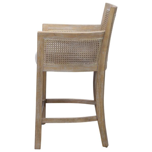 Product Image 4 for Encore Counter Stool, Natural from Uttermost