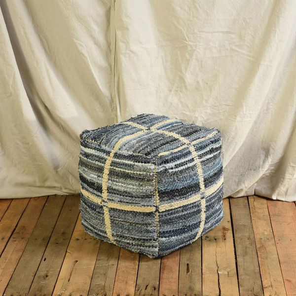 Product Image 4 for Strauss Pouf   Square   Grid Pattern from Homart