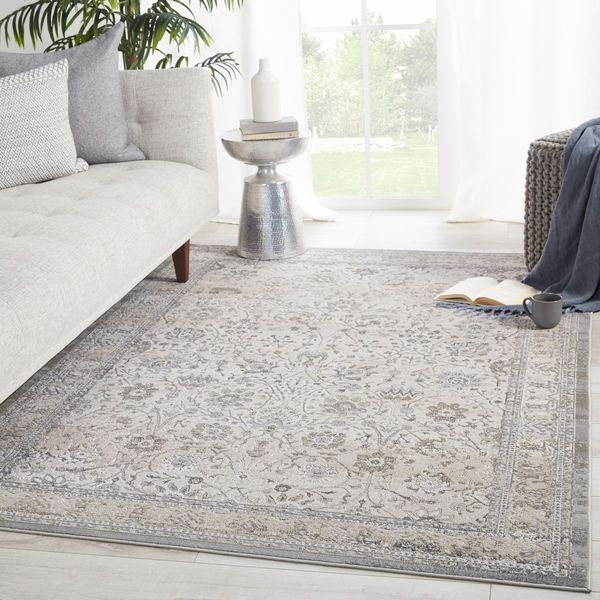 Product Image 3 for Odel Oriental Gray/ White Rug from Jaipur 