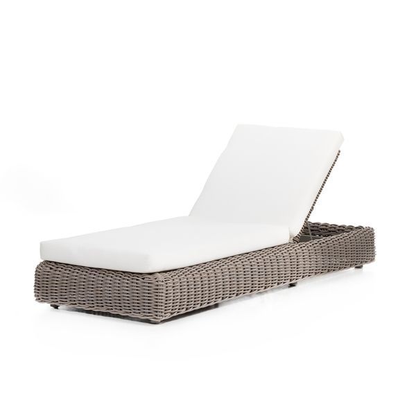 Product Image 6 for Como Outdoor White Chaise Lounge from Four Hands