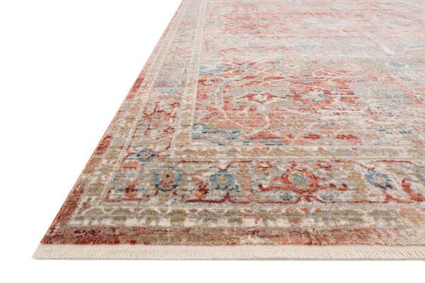 Claire Red / Ivory Rug image 4