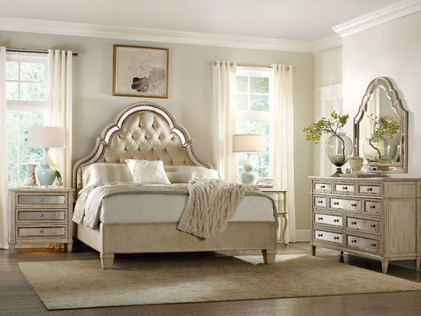 Product Image 2 for 6/0 6/6 Tufted Headboard Pearl Essence from Hooker Furniture