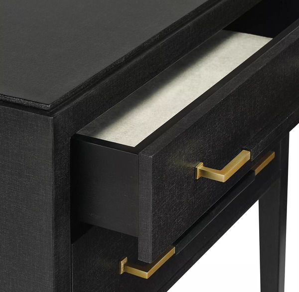 Product Image 3 for Verona Black Nightstand from Currey & Company