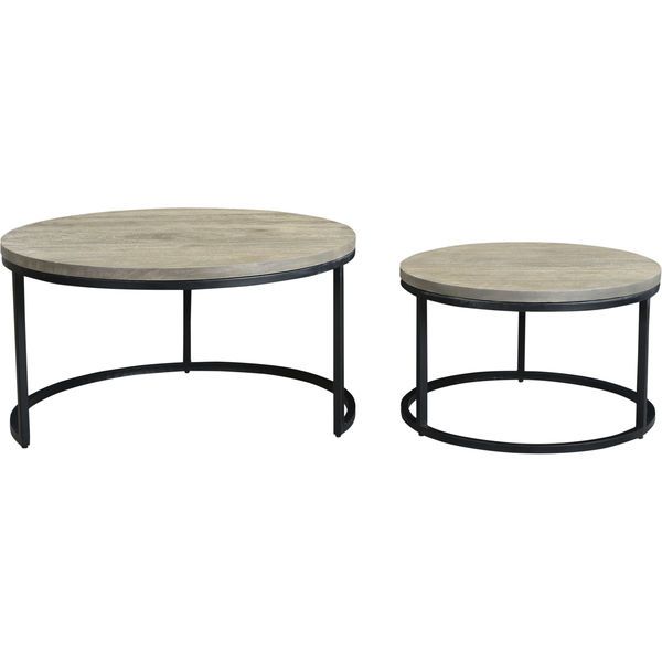 Drey Nesting Coffee Tables   Set Of 2 image 4