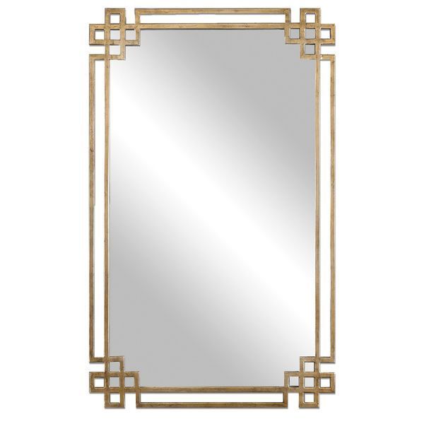 Uttermost Devoll Antique Gold Mirror image 1