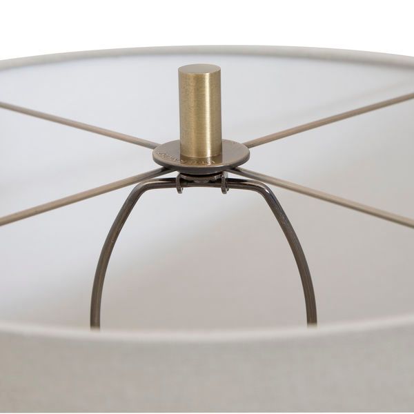 Monacan Gray Textured Table Lamp image 7