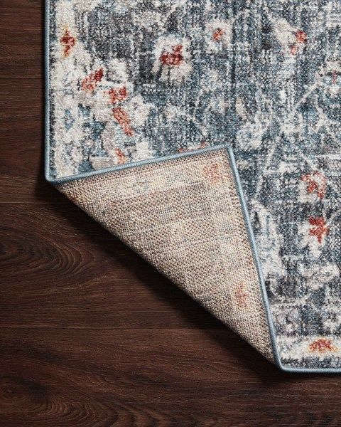 Product Image 4 for Cassandra Blue / Rust Rug from Loloi