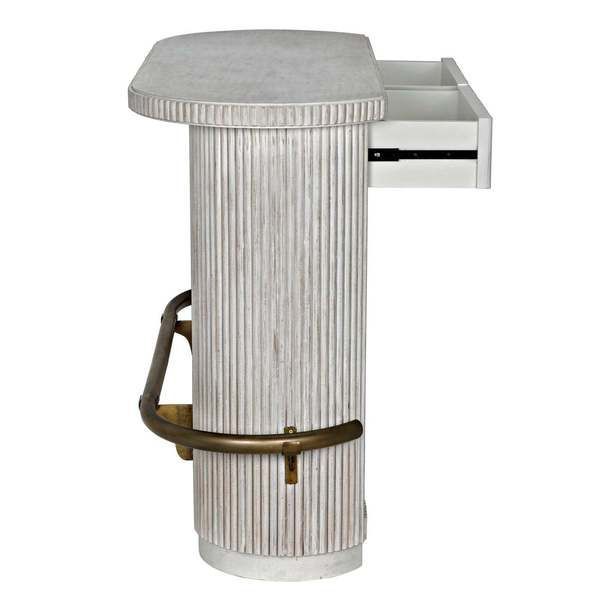 Product Image 5 for Collin James White Bar Stool from Noir