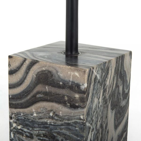 Foley Accent Table Black Dune Marble image 5
