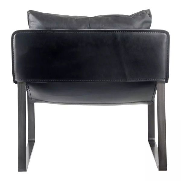 Product Image 3 for Connor Club Chair Black from Moe's