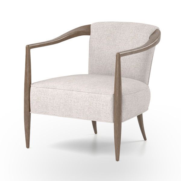Product Image 3 for Atwater Stone Small Accent Chair  from Four Hands