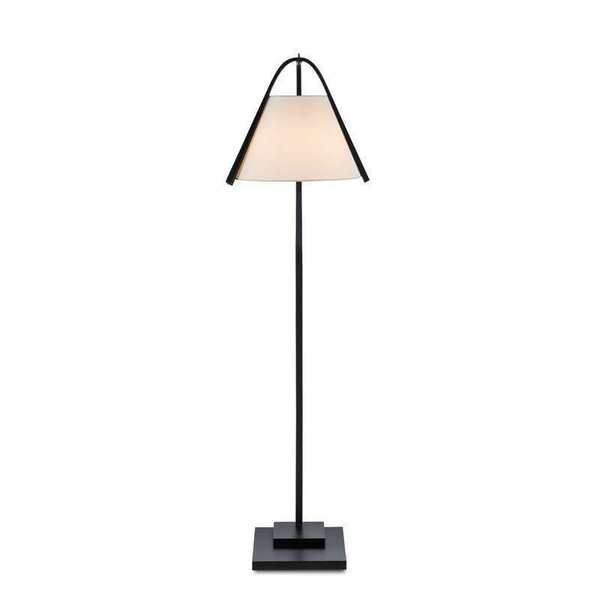 Product Image 3 for Frey Steel Floor Lamp from Currey & Company