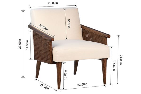Product Image 3 for Natalie Occasional Chair from Dovetail Furniture