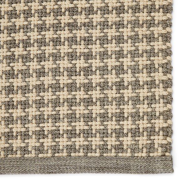 Product Image 3 for Houndz Indoor/ Outdoor Trellis Light Gray/ Cream Rug from Jaipur 
