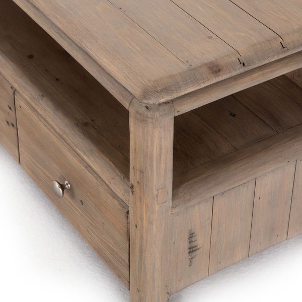 Product Image 3 for Monroe Media Console Scrubbed Teak from Four Hands