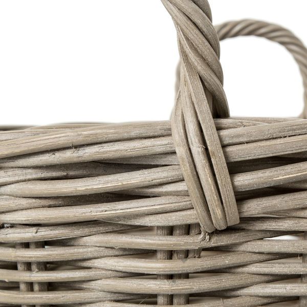 Product Image 4 for Woven Basket Vintage Grey from Four Hands