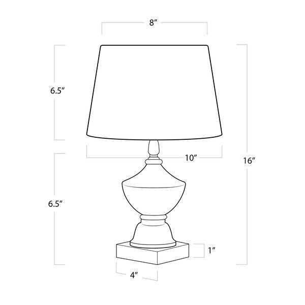 Product Image 3 for Beatrix Wood Mini Lamp from Regina Andrew Design