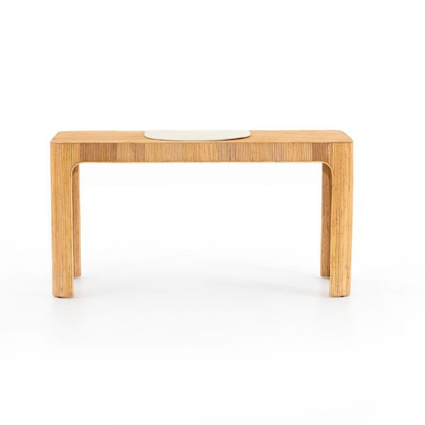 Product Image 6 for Claire Desk Honey Rattan from Four Hands