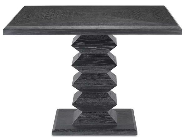 Product Image 3 for Sayan Black Dining Table from Currey & Company