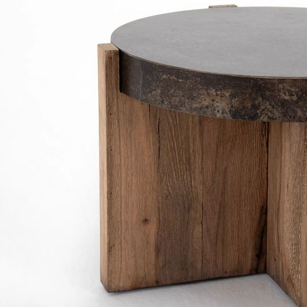 Product Image 2 for Bingham End Table Rustic Oak from Four Hands