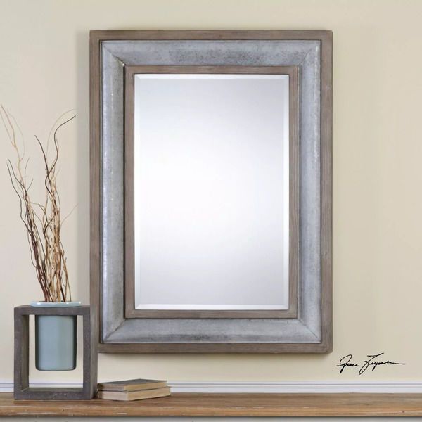 Product Image 1 for Uttermost Selden Steel Mirror from Uttermost