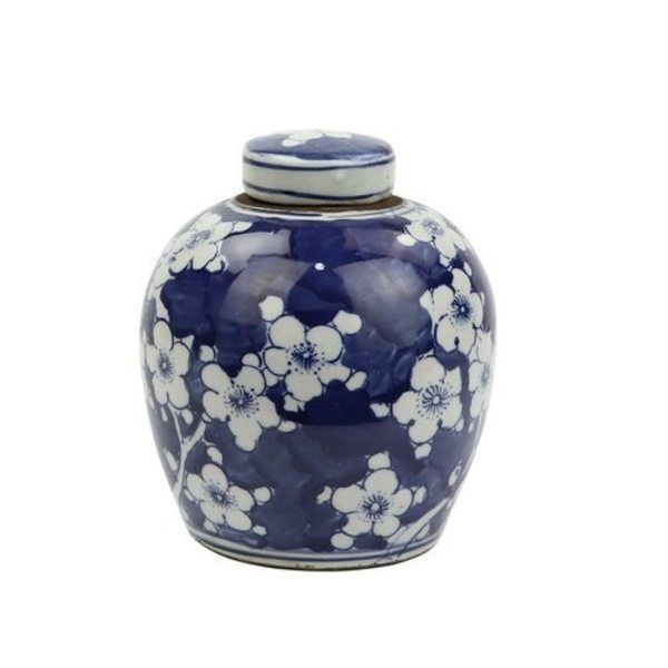 Product Image 2 for Blue & White Tiny Lid Mini Jar Blue Plum Petal from Legend of Asia