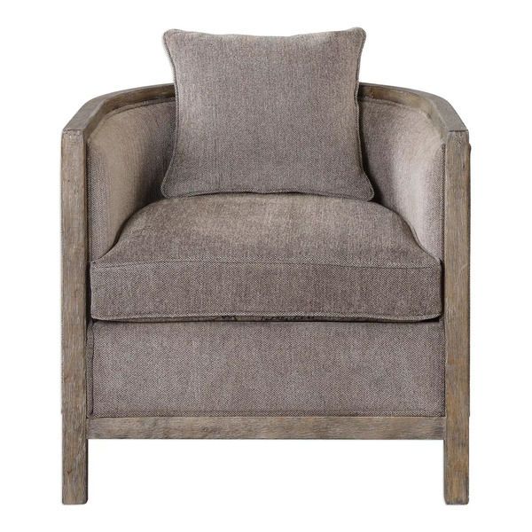Uttermost Chenille Small Accent Chair image 1