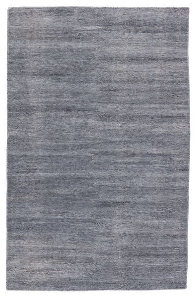 Limon Indoor/ Outdoor Solid Gray/ Blue Rug image 1