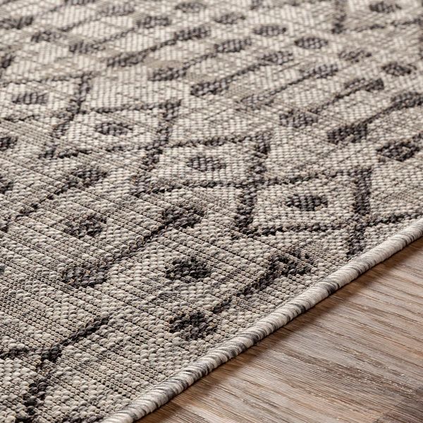 Product Image 3 for Eagean Black / Taupe Indoor / Outdoor Rug from Surya