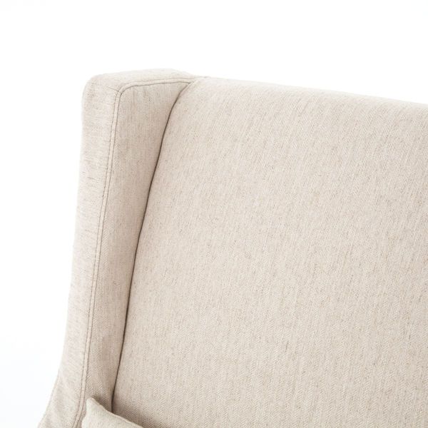 Swivel Wing Chair - Jette Linen image 3