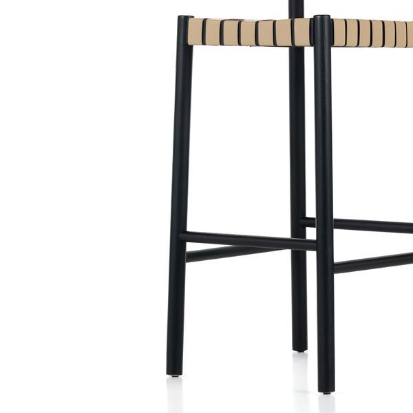 Product Image 4 for Heisler Black Bar Stool from Four Hands