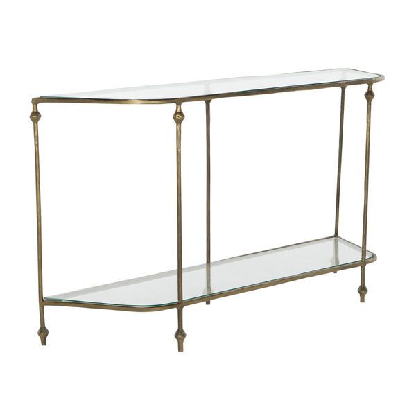 Product Image 1 for Frances Muted Champagne Console from Gabby
