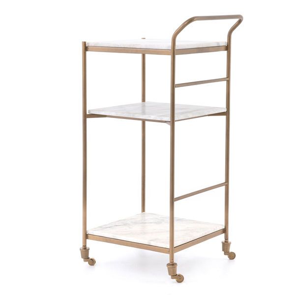 Product Image 1 for Felix Antique Brass Bar Cart from Four Hands