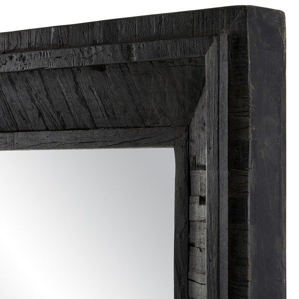Product Image 2 for Kanor Black Square Mirror from Currey & Company