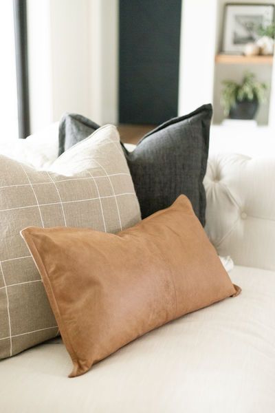 Miles Charcoal Pillows, Set of 2 image 3