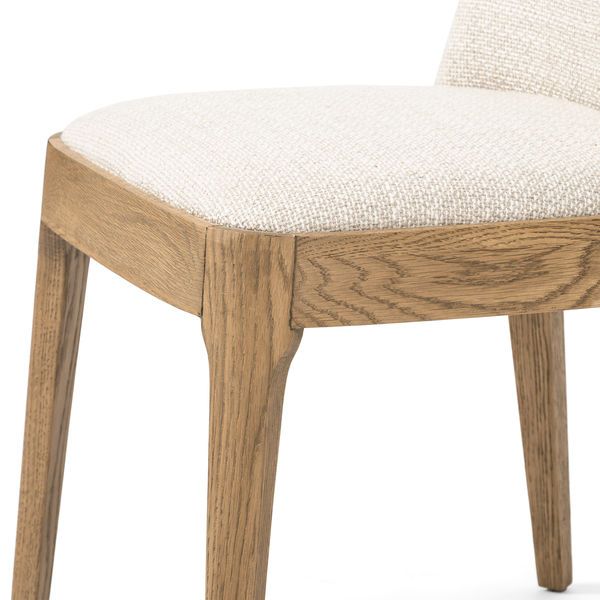 Product Image 6 for Bryce Armless Dining Chair Gibson Wheat from Four Hands