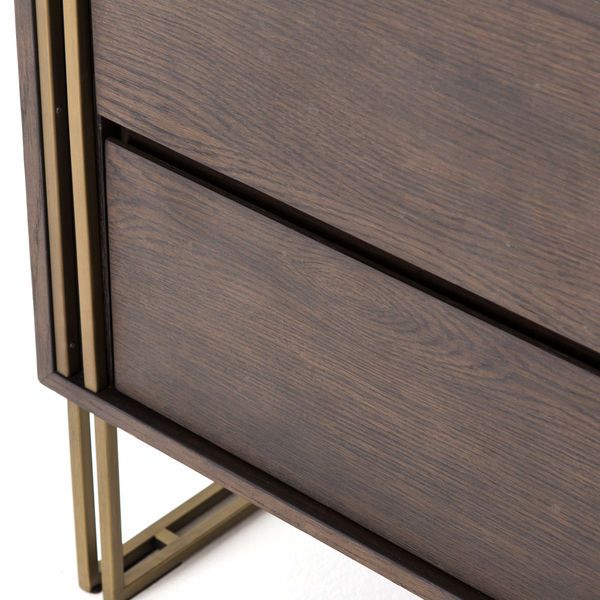 Product Image 4 for Samara Nightstand Rubbed Black Oak from Four Hands