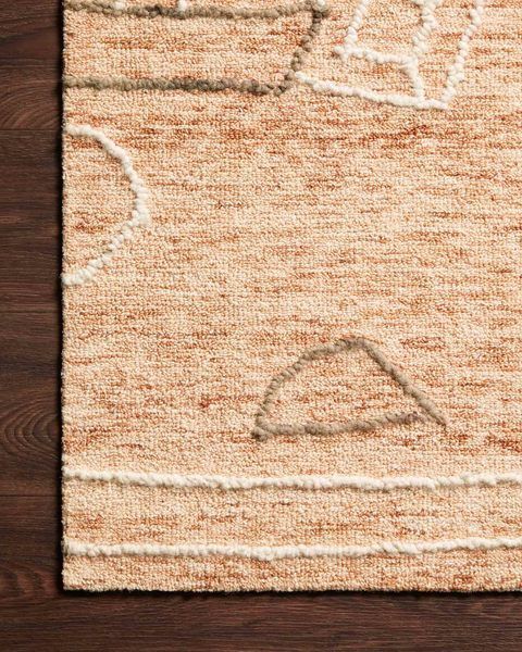 Product Image 3 for Leela Terracotta / Natural Rug from Loloi