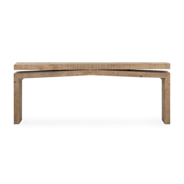 Matthes Console Table Rustic Natural image 3