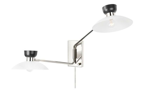 Product Image 4 for Whitley 2 Light Wall Sconce Plug In from Mitzi