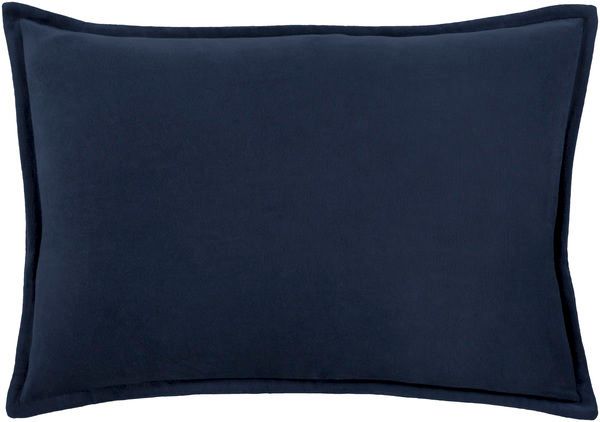 Product Image 1 for Cotton Velvet Navy Pillow from Surya