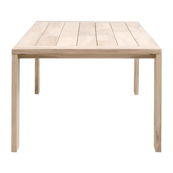Product Image 3 for Big Sur Gray Teak Outdoor Dining Table from Essentials for Living