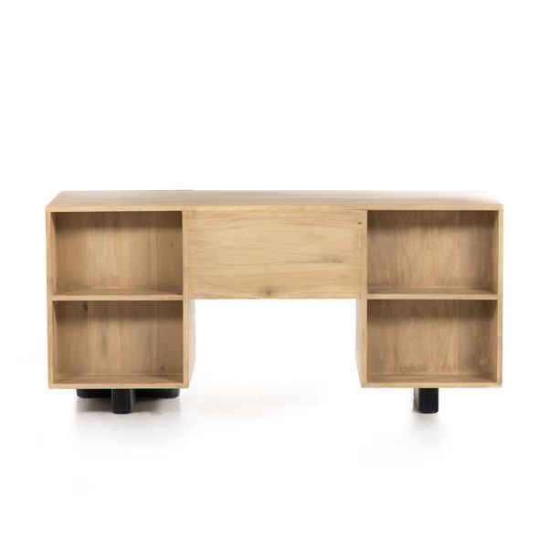 Product Image 6 for Ula Executive Desk - Dry Wash Poplar from Four Hands
