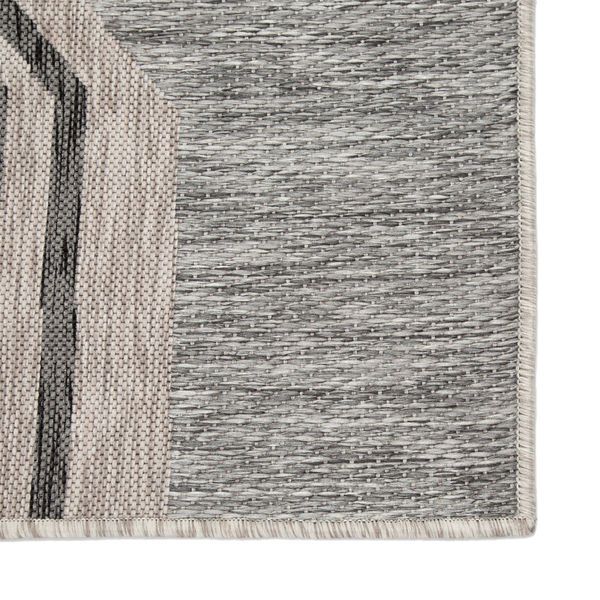 Minya Indoor/ Outdoor Geometric Gray Rug By Nikki Chu image 4